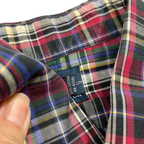 Polo by Ralph Lauren XL Long SLeeve Button Up Regent Classic Fit 100% Cotton - Picture 4 of 5